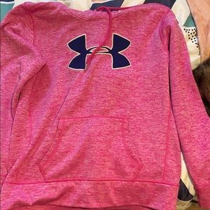 under armour hoodie!